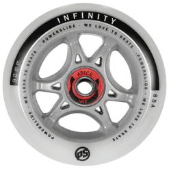 Powerslide Infinity Inline Skate Wiel 90mm Met Lagers (1 Stuk)