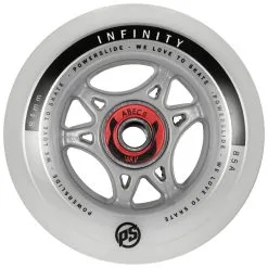 Powerslide Infinity Inline Skate Wiel 84mm Met Lagers (1 Stuk)