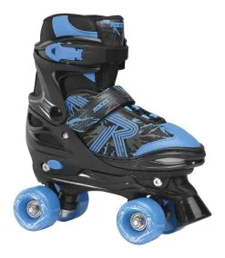Roces Quaddy 3.0 Kids Rolschaatsen Zwart / Blauw