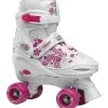 Roces Quaddy 3.0 Kids Rolschaatsen Wit / Roze -Skateboards Winkel quaddy 3 0 girl