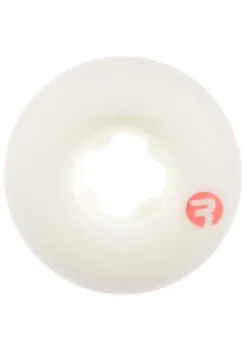 Ricta 53mm Ortiz Reflective Naturals 101A White -Skateboards Winkel ricta rollen ortiz reflective naturals slim 101a white closeup2 0135197