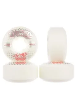 Ricta 53mm Ortiz Reflective Naturals 101A White -Skateboards Winkel ricta rollen ortiz reflective naturals slim 101a white rueckenansicht 0135197
