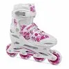 Roces Compy 8.0 Kids Inline Skates White / Violet -Skateboards Winkel roces compy 8 0 girl 001
