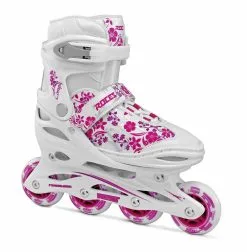 Roces Compy 8.0 Kids Inline Skates White / Violet