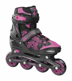 Roces Jokey 3.0 Kids Inline Skates Black/pink