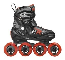 Roces Moody TIF Kids Inline Skates Black/red