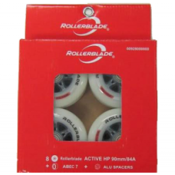 Rollerblade Inline Skate Wielen Met Abec 7 Lagers (8 Stuks) 90mm