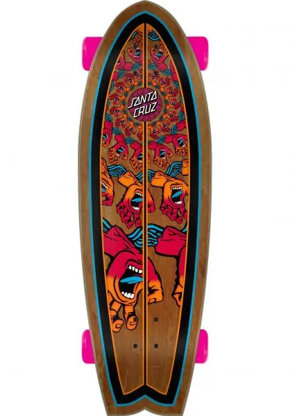 Santa Cruz Mandala Hand Shark Cruiser Skateboard 8.8 4 Santa Cruz Mandala Hand Shark Cruiser Skateboard 8.8 - Afbeelding 2