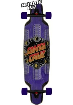 Santa Cruz Phase Dot Drop Down Cruzer 37" -Skateboards Winkel santa cruz cruiser komplett phase dot drop down purple vorderansicht 0252846