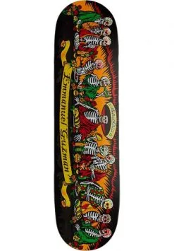Santa Cruz Guzman Dinning With The Dead 8.25" Skateboard Deck