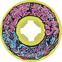 Santa Cruz 54mm Slime Balls Mini 97A Skateboardwielen Yellow Pink Blue