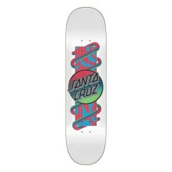 Santa Cruz Electric Lava Dot VX 8.0” Skateboard Deck