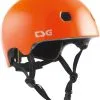 TSG Meta Skateboard Helm Gloss Orange -Skateboards Winkel tsg helme meta solid color gloss orange vorderansicht 0750123