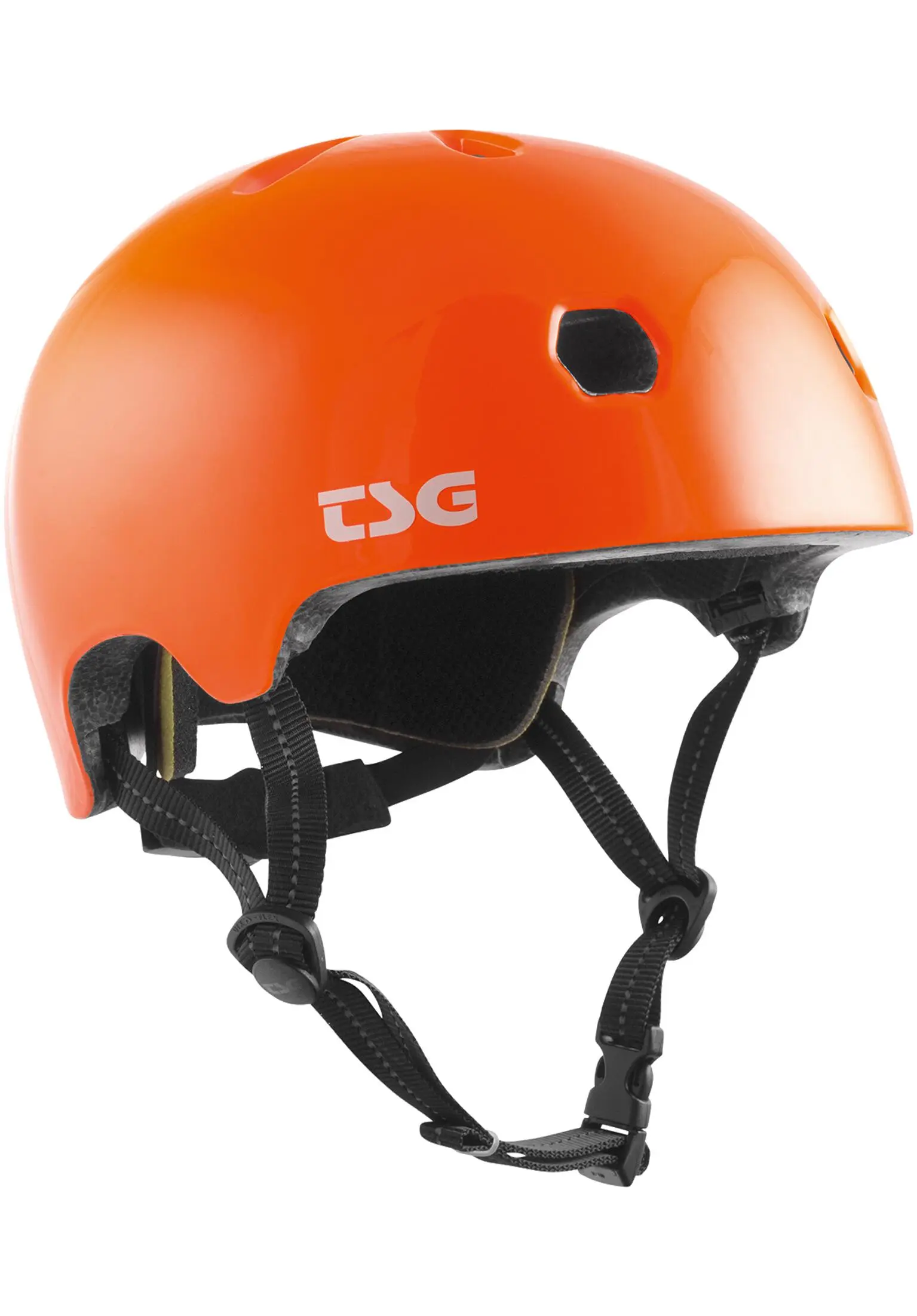 TSG Meta Skateboard Helm Gloss Orange 3 TSG Meta Skateboard Helm Gloss Orange
