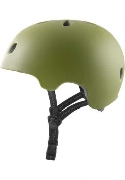 TSG Meta Skateboard Helm Satin Olive -Skateboards Winkel tsg helme meta solid color satin olive closeup2 0750123 600x600