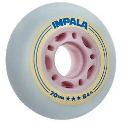 Impala Inline Skate Wielen 70mm (4 Stuks) Sky Blue / Yellow